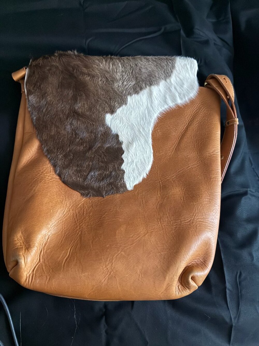 Pennyroyal Sonoma Leather Hair-On-Hide Handbag + Wallet & Pouch Set